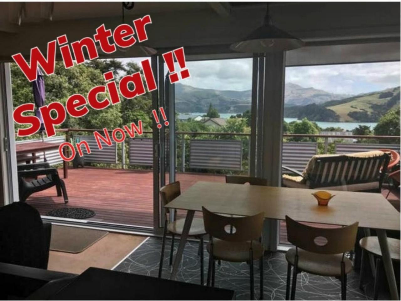 Akaroa Sunshine Views And Spa Pool !!! 外观 照片
